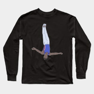 Trampoline Gymnastics Long Sleeve T-Shirt